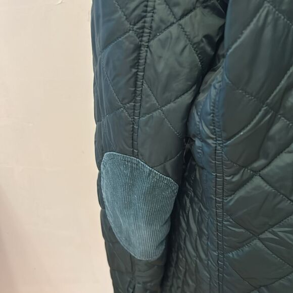 C. Wonder Hunter green quilted lightweight jacket Size XL EUC - Picture 7 of 10